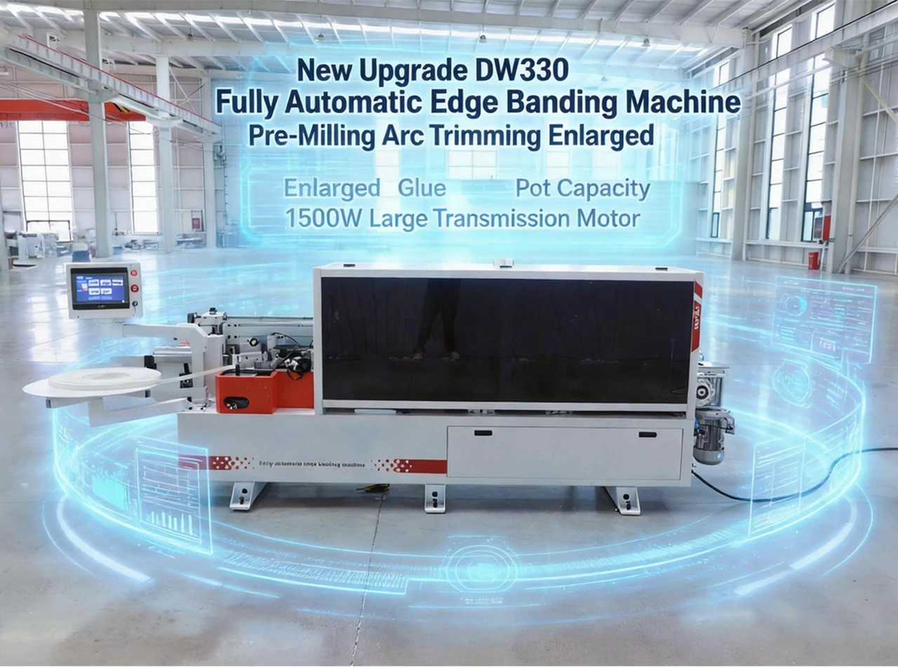 Edge Banding Machine DW330 for Wood Panel | Full Range - Image 2