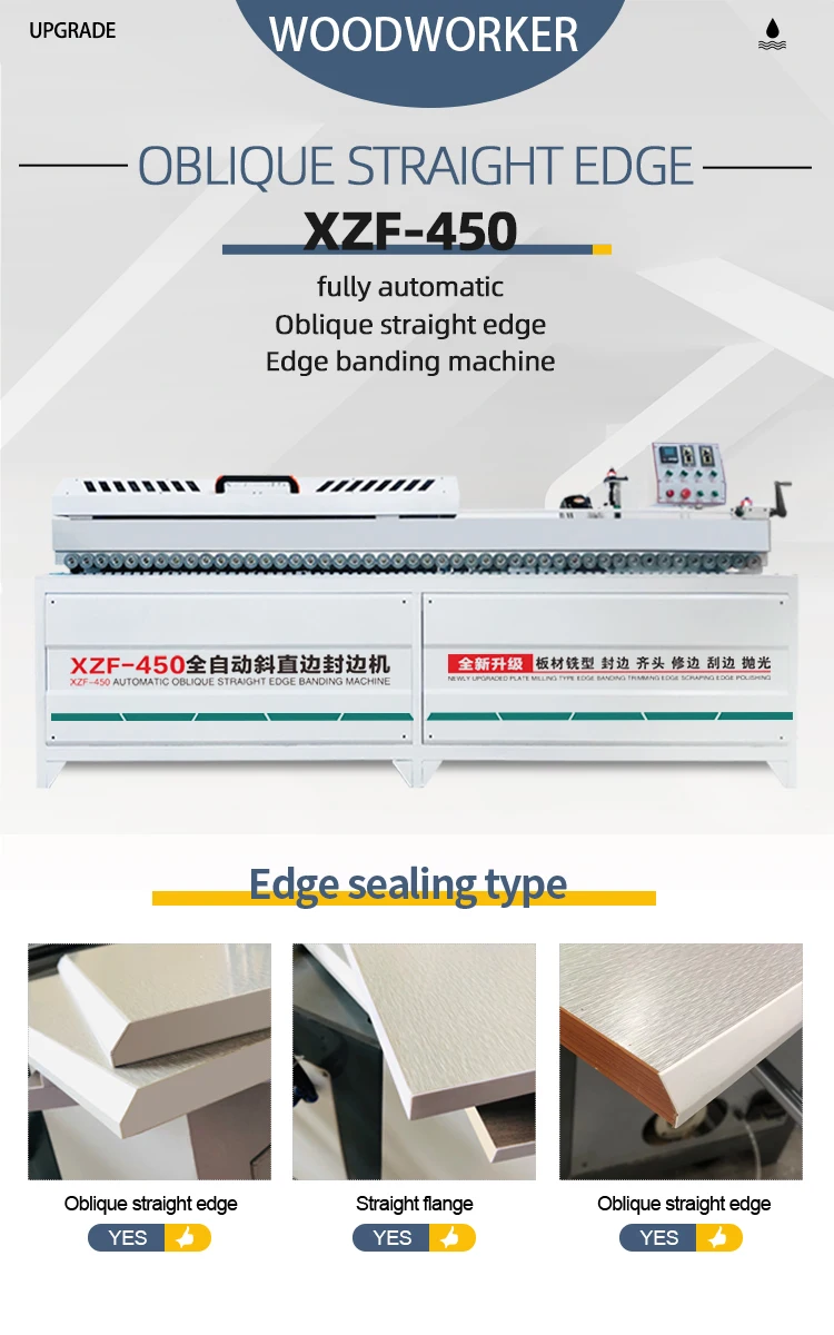 XZF450 Automatic Edge Banding Machine with Oblique – Factory Supply - Image 6