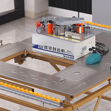 Portable Mini Edge Bander Woodworking Small Edge Banding Machine in China