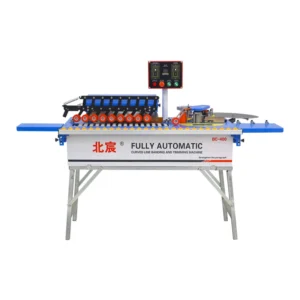 Beichen DW400 Economical Edge Banding Machine 6-in-1 Furniture Trimming Corner Cutting Wood Industries New Core Motor