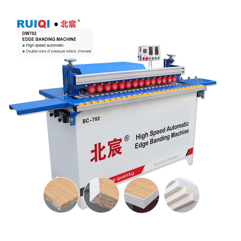 Gluing Machines 72 Cm Portable Bander Hydraulic Hot Press Plywood Furniture Edge Banding Machine for Woodworking