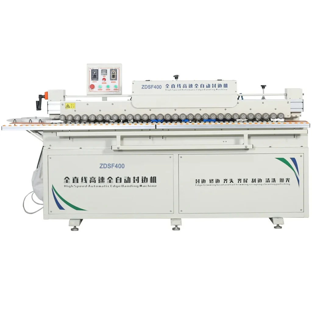 Furniture ZDSF400 High Speed Multi-Functional Wood Automatism Woodworking Edge Bander PVC Edge Banding Machine