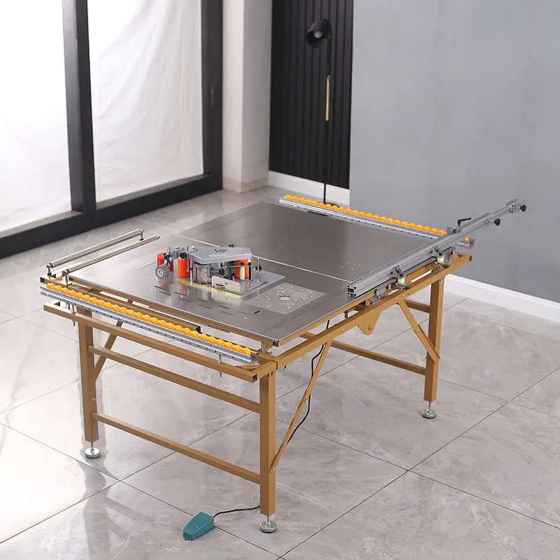 Small Portable Auto Curve Edge Banding Machine for MDF Panel – Compact - Image 6