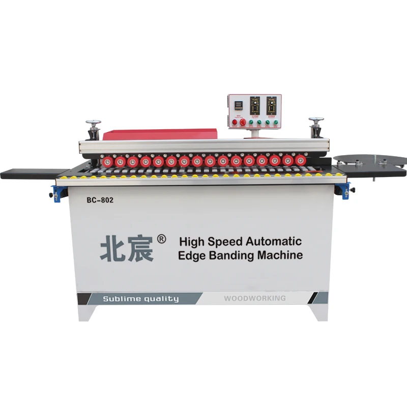China High Speed Edge Banding Machine Automatic Sealing Trimming Polishing and End-cutting Make Furniture Edge Banding Machine