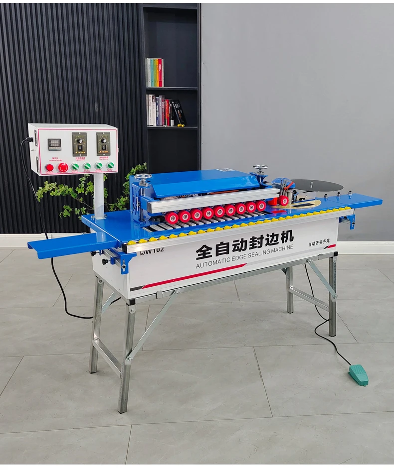 DW102 Mini Automatic Edge Banding Machine for PVC Panel – Compact Entry Level - Image 2