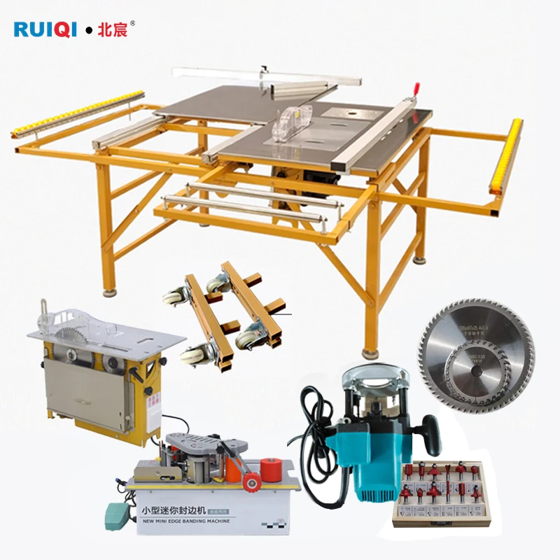 Cheap Price Band Multifunction Power for Woodworking Precision Wood Cutting Sliding Table Saw Machine Multi Function Sawing