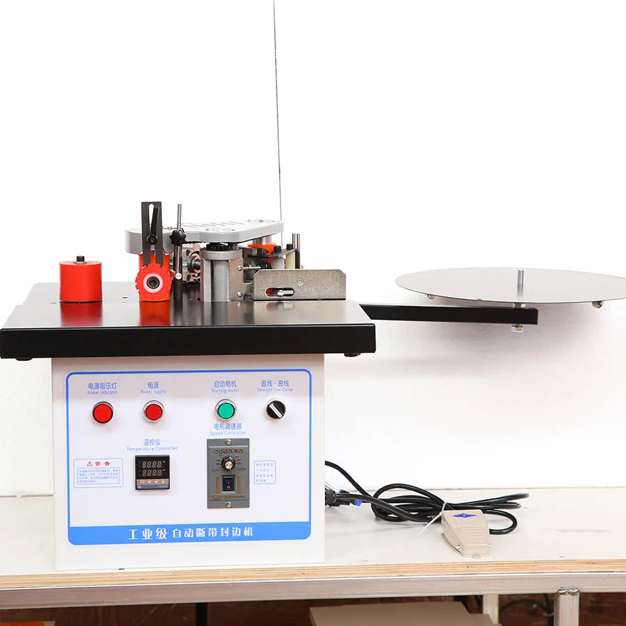 Mini Edge Banding Machine with Double Side Edgebonder – Factory Supply - Image 2