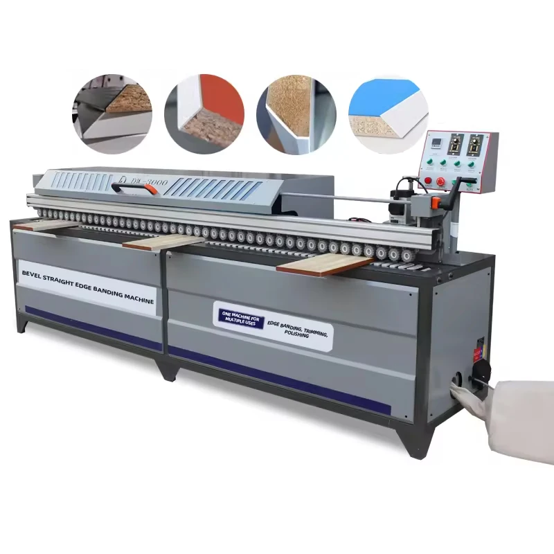 DW3000 Fully Automatic Slant Straight Edge Sealing Machine with Pre-Milling Gluing Trimming Polishing