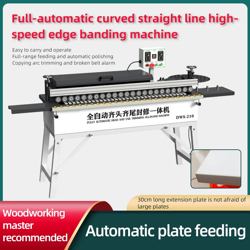 DW210 Edge Banding Machine for Furniture Panels – Manufacturer - Image 6