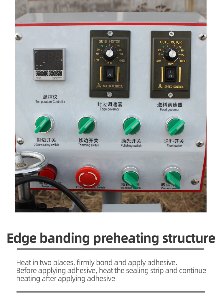 Oblique Bevel Straight Line Woodworking Edge Banding Machine – Full Range - Image 5