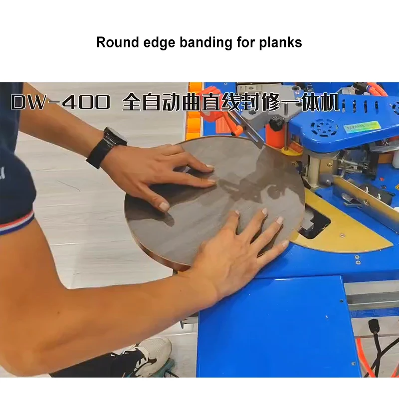 Full Range Edge Banding Machine – DW400 Desktop PVC Automatic - Image 3