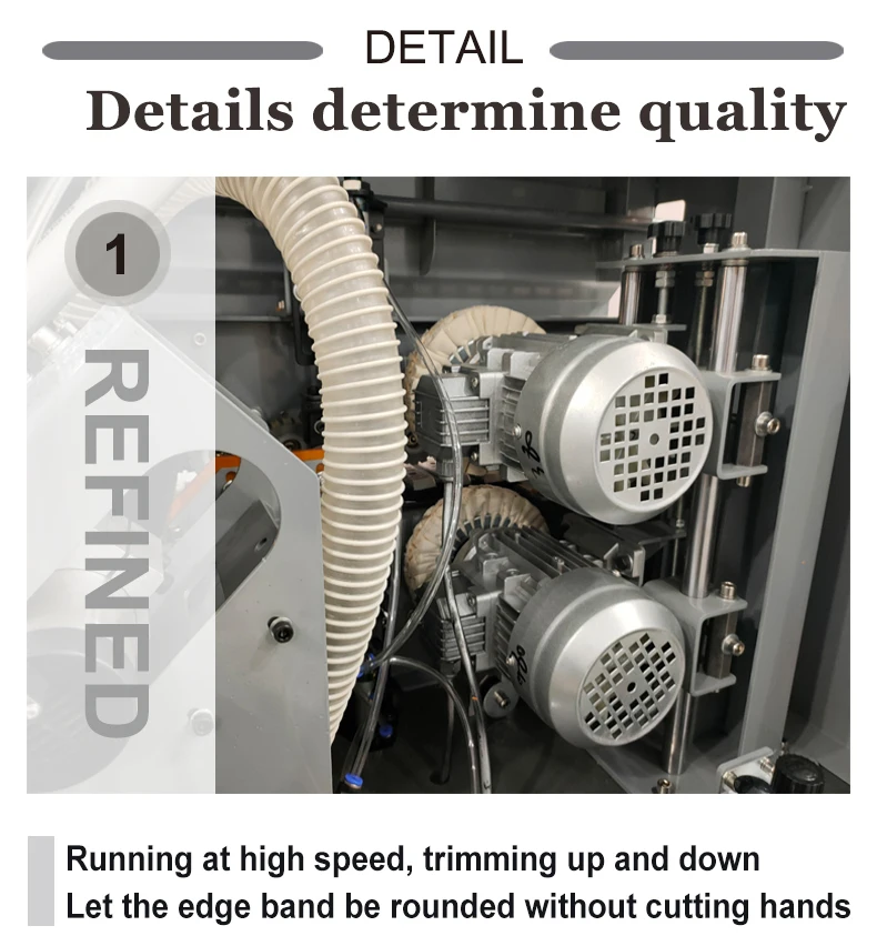 Full Range Edge Banding Machine DW3600 – for PVC MDF ABS Melamine - Image 3