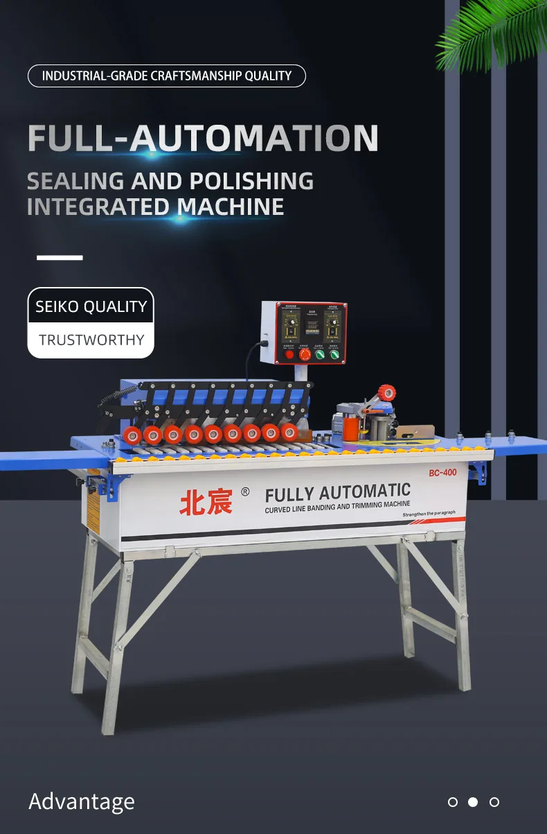 Straight Edge Banding Machine DW400 for PVC Plywood | Full Range - Image 6