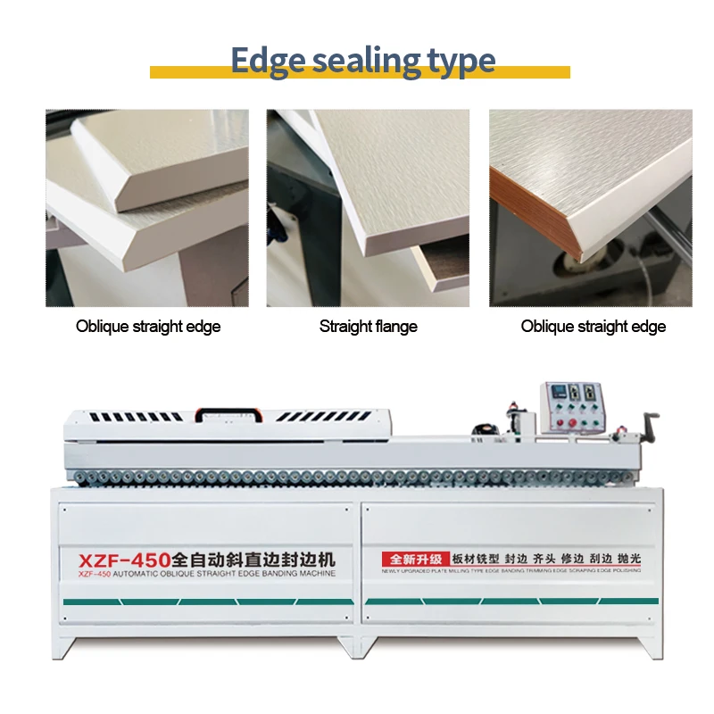 XZF450 Edge Banding Machine for MDF Plywood Panel – Full Range - Image 3
