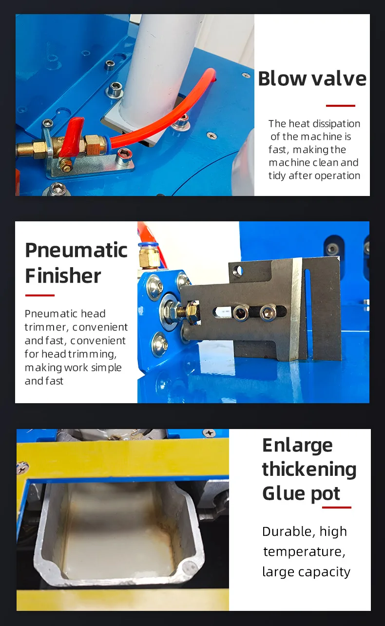 Straight Edge Banding Machine DW400 for PVC Plywood | Full Range - Image 5