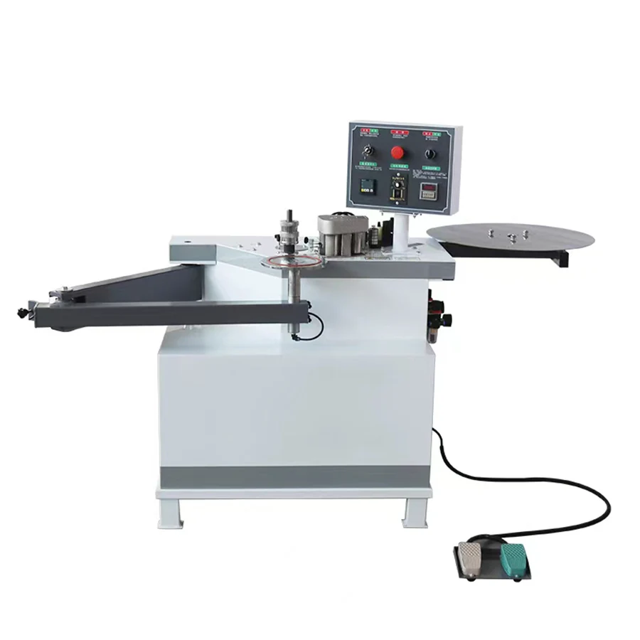 ZDSW-1 Folding Arm Manual Edge Banding Machine for Curved and Straight Plywood. MDF. Melamine Edge Banding