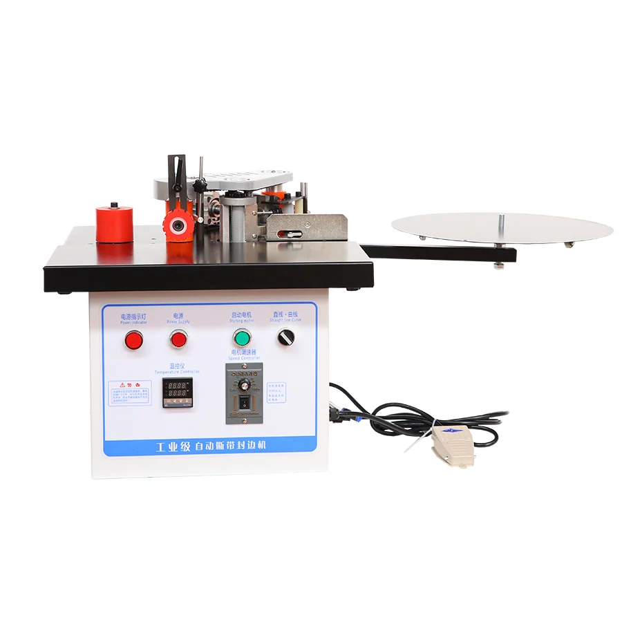 50 Mini Edge Banding Machine Edgebonder Double Side Edgebander