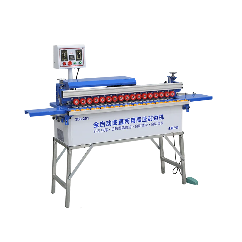 Automatic Trimming / Buffing/Curved and Straight Edge Banding Machine With Trimmer for MDF Wood