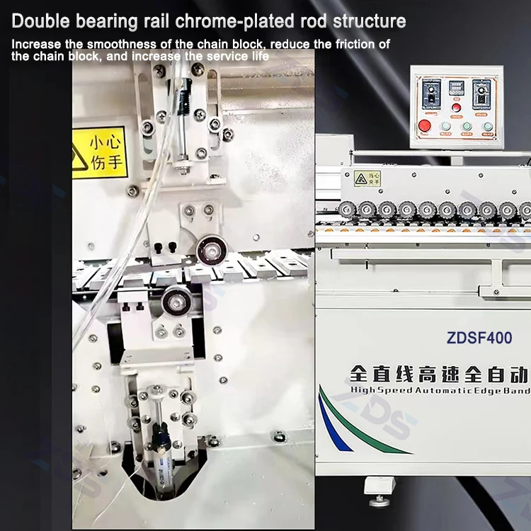 Factory Supply Automatic Edge Banding Machine for Furniture Woodworking - Image 3