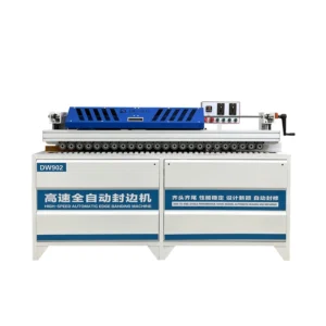 DW902 Beichen 90 Degree Automatic Edge Banding Machine 4000W Motor Woodworking Furniture Auto Edgebander for Wood Based Panels