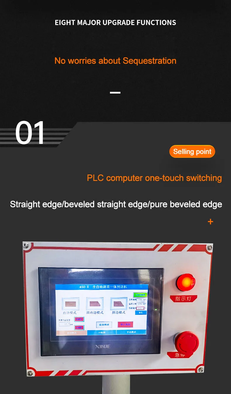 Automatic Edge Banding Machine with Pre Milling – Factory Supply - Image 5