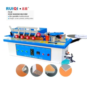 For Sale Small Curved Straight Manual Banding Machine With Trimming Woodworking Mini Edge Bander