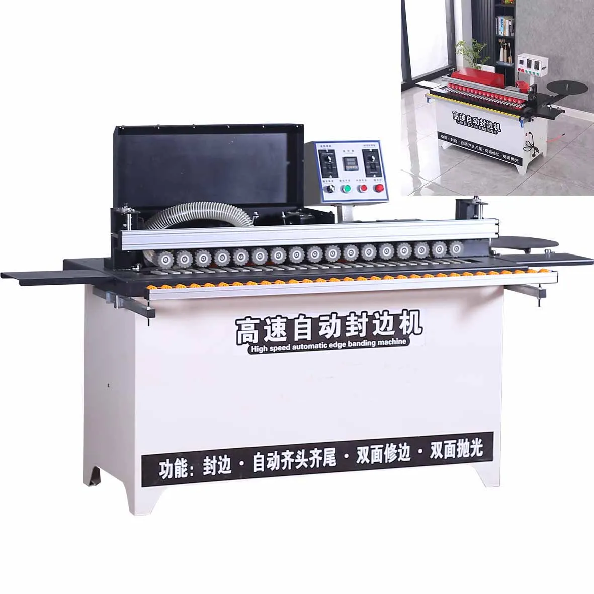 802 Portable PVC Edge Banding Machine for Wood Based Panels – Manufacturer