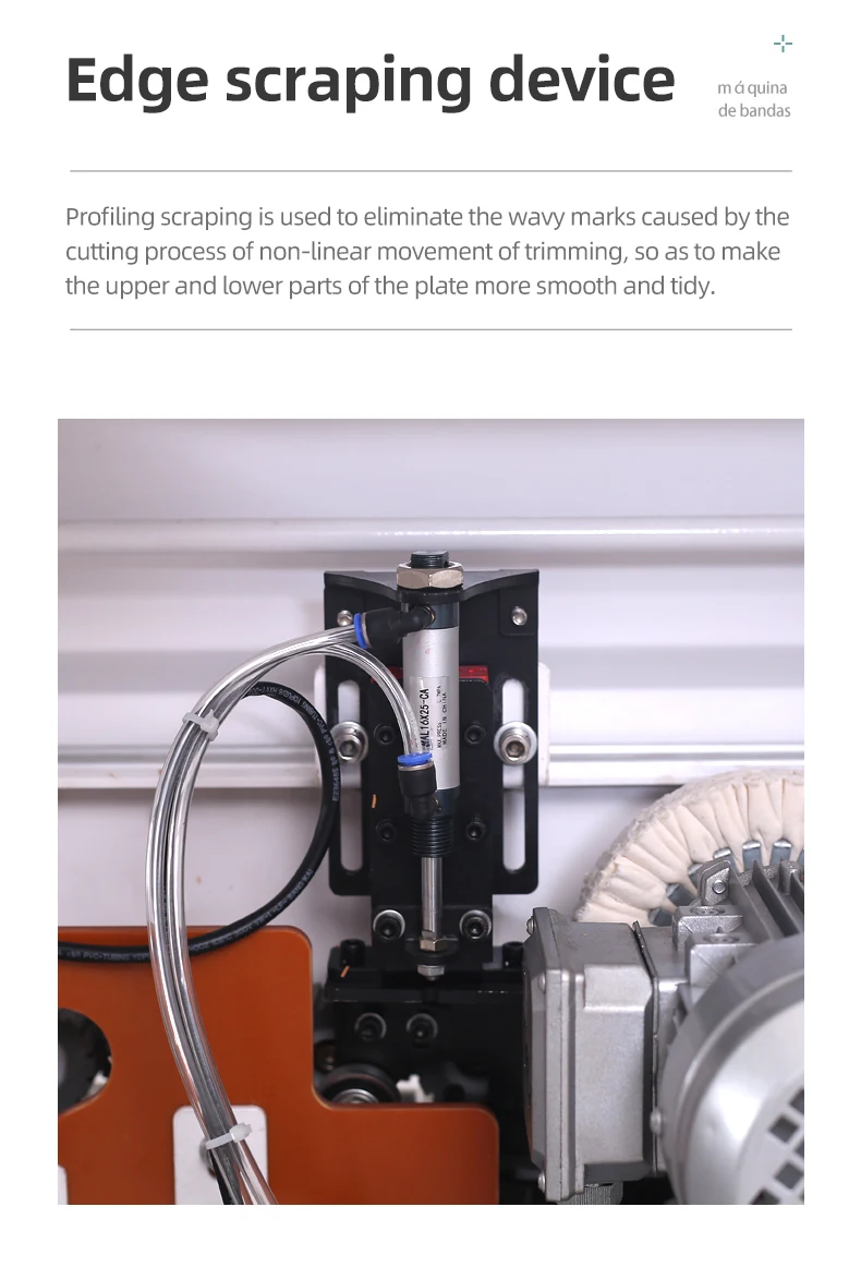 Wood Edge Banding Machine with Double Sided Gluing – Full Range - Image 4