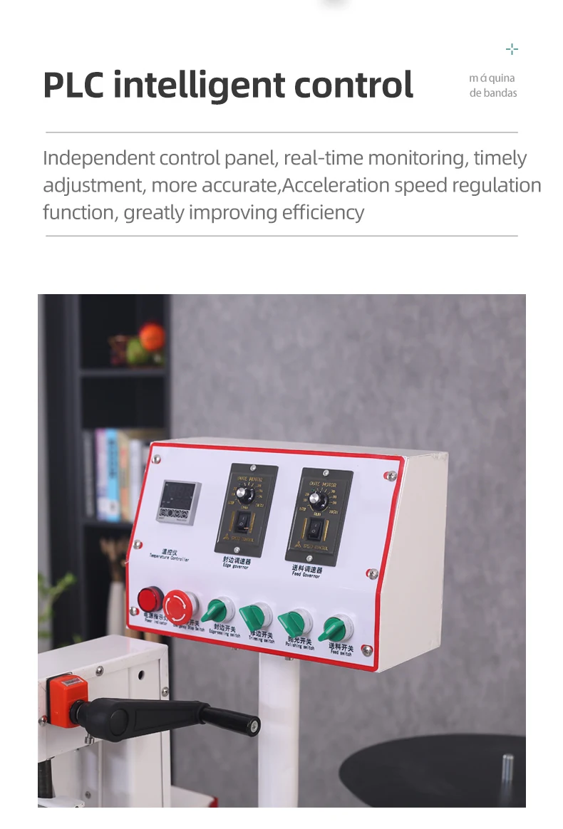 Wood Edge Banding Machine with Double Sided Gluing – Full Range - Image 5