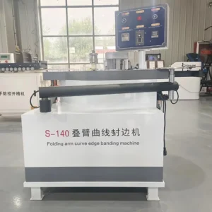 Furniture Woodworking Board Manual Curve Edge Banding Machine Swing Arm MDF PVC Wood Edge Bander