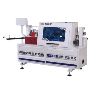 Wood Machines Automatic Bander Trimming Broken Belt Edge Sealing Banding Machine