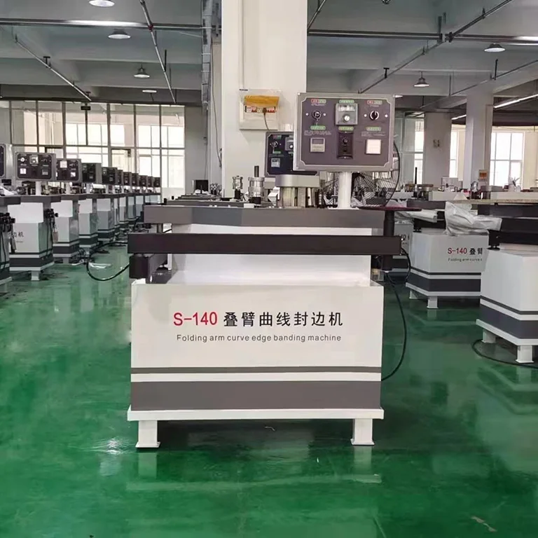 High-Speed Edge Bander China Edge Bander Double-Sided Gluing Small Mini Full-Automatic Edge Banding Machine Woodworking