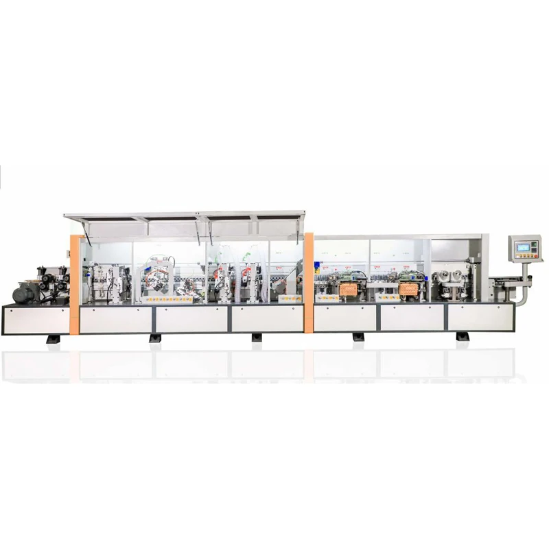 Wood Furniture Machine Mdf Pvc Abs Pre Milling Corner Rounding Kdt Automatic Edge Banding Machine With Buffing
