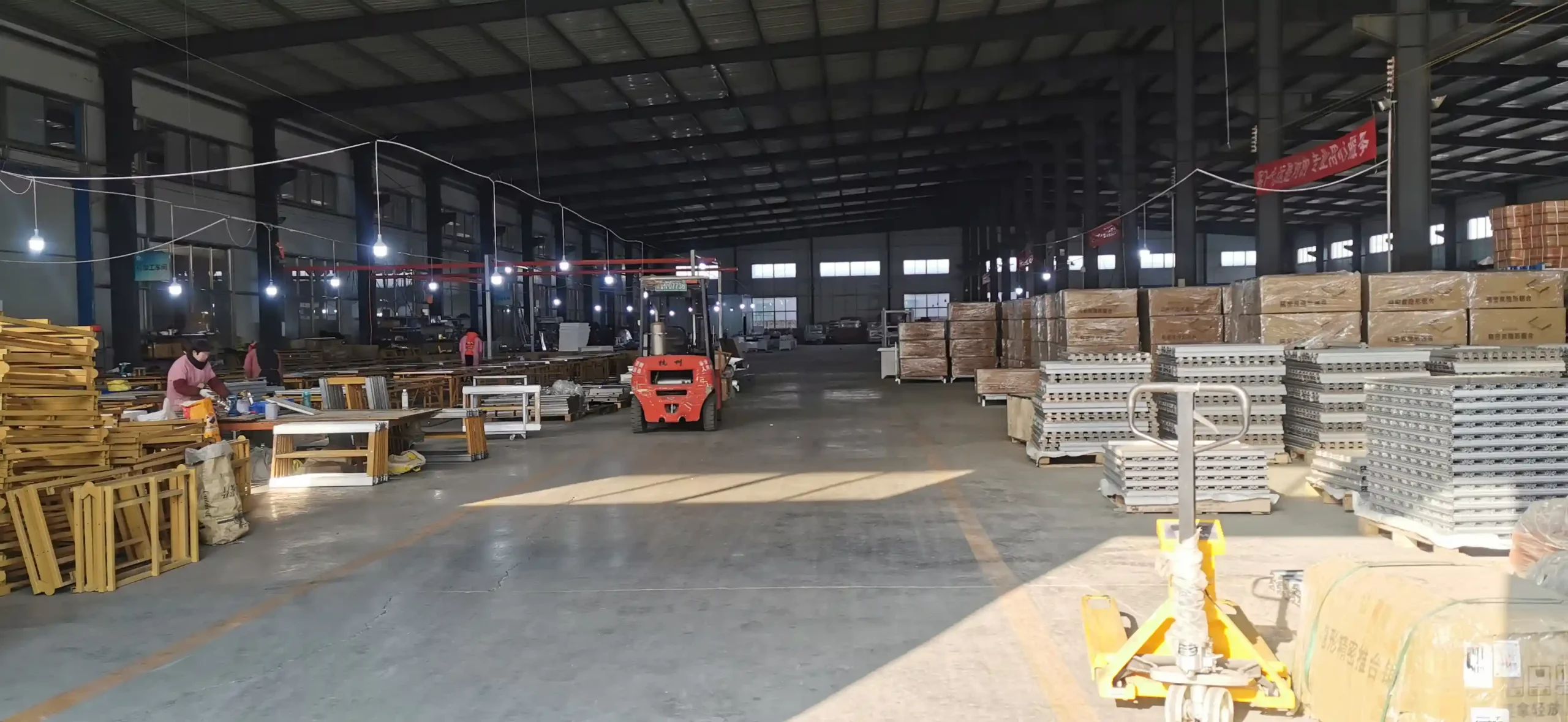 Ruiqi factory -- machinery assembly area