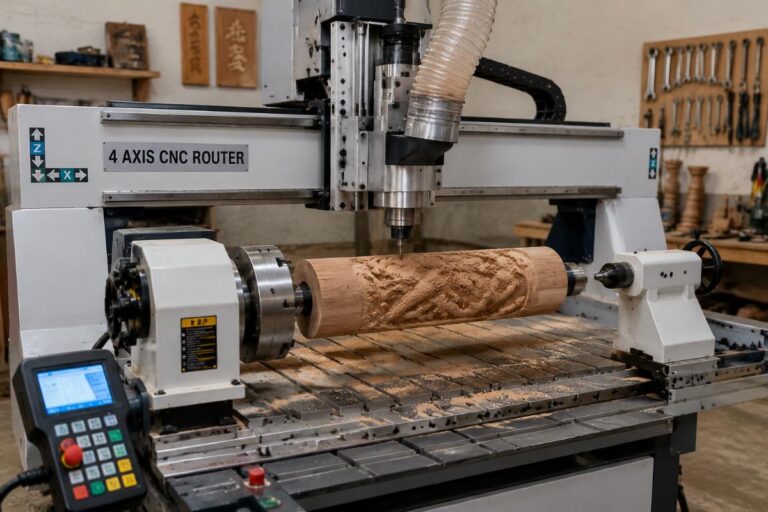 How to Pick a Reliable China 4-Axis CNC Router Supplier for Cylindrical Carving